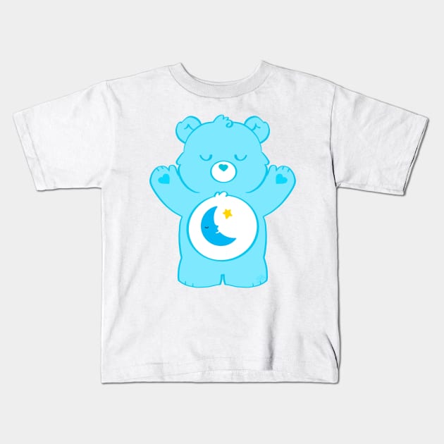 Sleepy Days Kids T-Shirt by Toni Tees